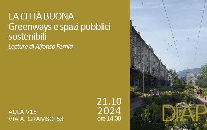 Banner Immagine La città buona. Greenways e spazi pubblici sostenibili