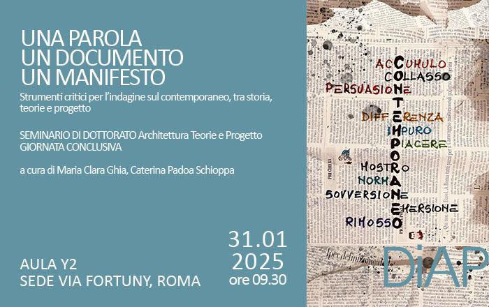 Testo evento a sinistra, immagine decorativa a destra
