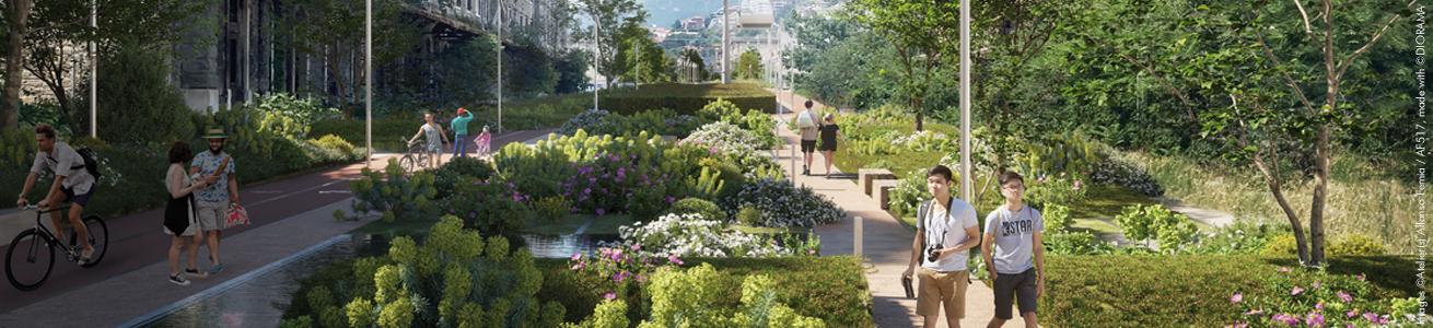 Immagine La città buona. Greenways e spazi pubblici sostenibili