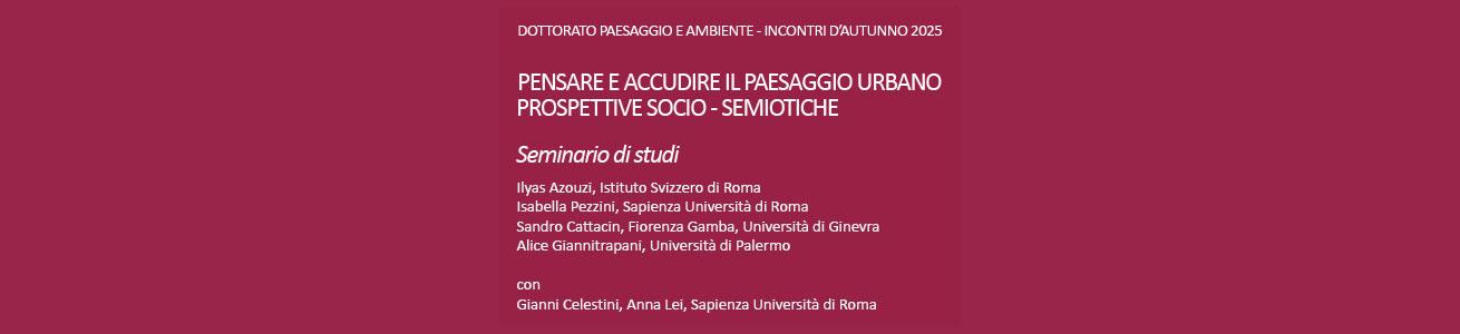 Seminario di studi banner testuale